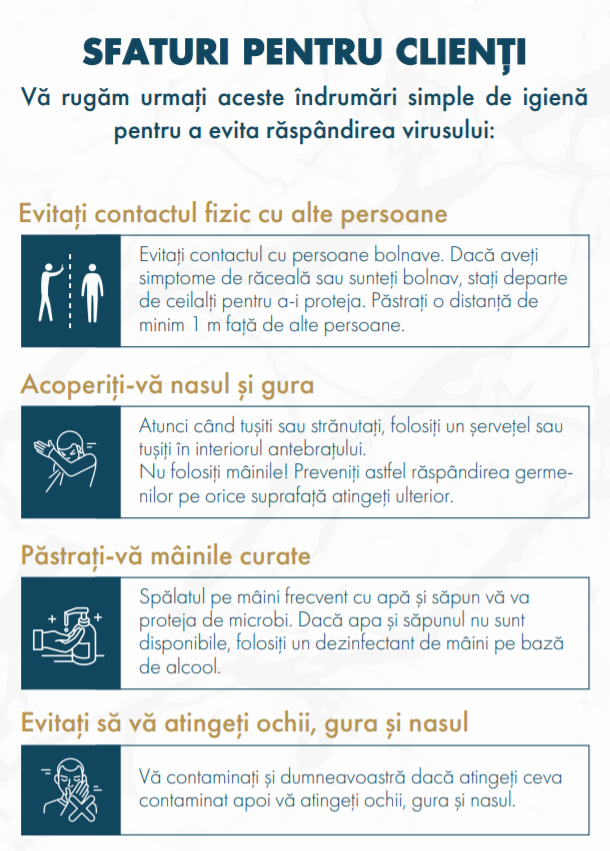 Sfaturi pentru oaspeti